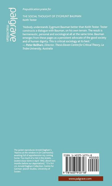 Produktbild: The Social Thought of Zygmunt Bauman