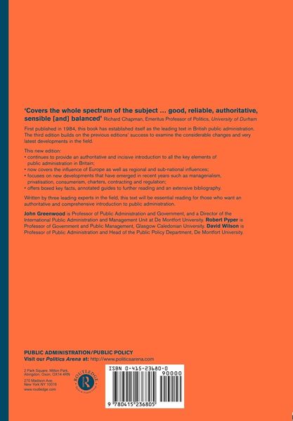 Produktbild: New Public Administration in Britain