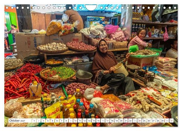 Produktbild: S&uuml;dostasien - Indonesien (Wandkalender 2027 DIN A4 quer), CALVENDO Monatskalender