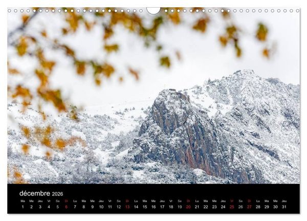 Produktbild: Ambiances Ari&egrave;ge Pyr&eacute;n&eacute;es (Calendrier mural 2026 DIN A3 vertical), CALVENDO calendrier mensuel