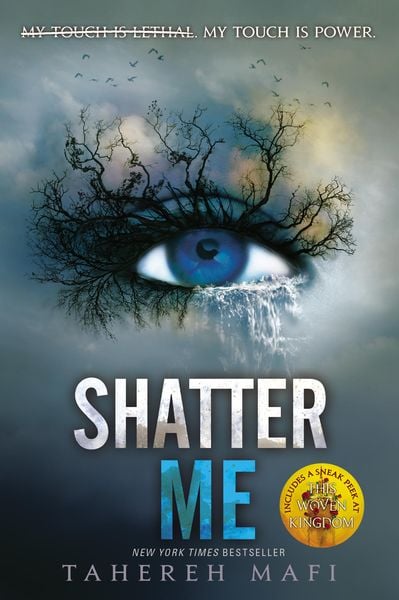 Shatter Me alternative edition cover