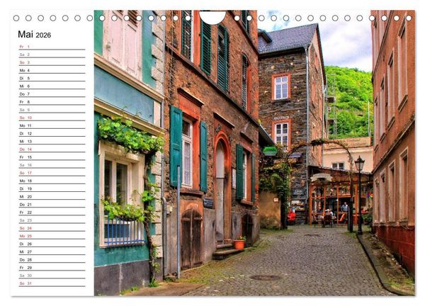 Produktbild: Eine Perle an der Mosel &ndash; Bernkastel-Kues (Wandkalender 2026 DIN A4 quer), CALVENDO Monatskalender