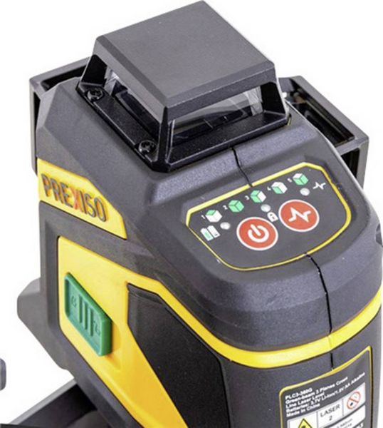 Produktbild: Prexiso PLC3-360G 360&deg;-Linienlaser gr&uuml;ner Laser, inkl. 360&deg; Laser, inkl. Akku, inkl. Box Reichweite (max.): 60 m
