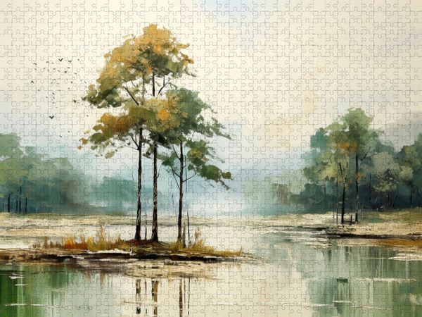 Produktbild: CALVENDO Puzzle Der Zauber der Natur | 1000 Teile Lege-Gr&ouml;&szlig;e 64x48cm Foto-Puzzle f&uuml;r gl&uuml;ckliche Stunden