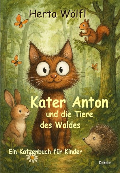 Produktbild: Kater Anton und die Tiere des Waldes - Ein Katzenbuch f&uuml;r Kinder