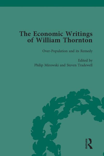 Produktbild: The Economic Writings of William Thornton Vol 2