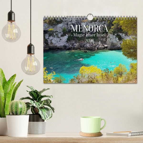 Produktbild: MENORCA Magie einer Insel (Wandkalender 2026 DIN A4 quer), CALVENDO Monatskalender