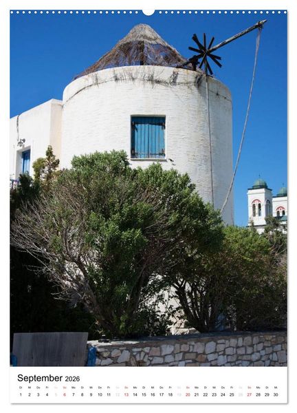 Produktbild: Liebenswertes Paros, Insel der Kykladen (hochwertiger Premium Wandkalender 2026 DIN A2 hoch), Kunstdruck in Hochglanz