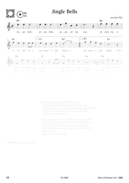 Produktbild: Merry Christmas f&uuml;r Es-Instrumente