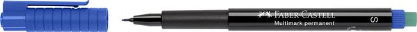 Produktbild: Faber-Castell Marker Multimark permanent S blau