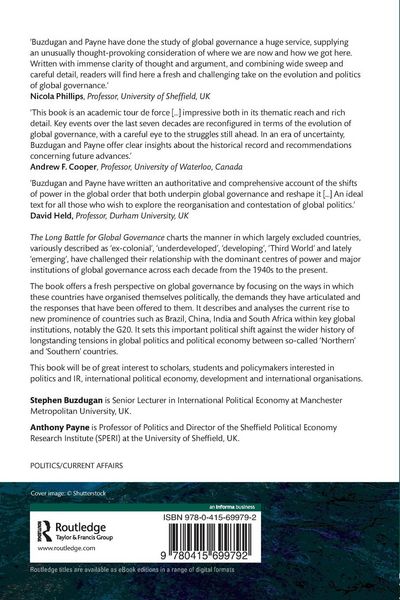 Produktbild: The Long Battle for Global Governance