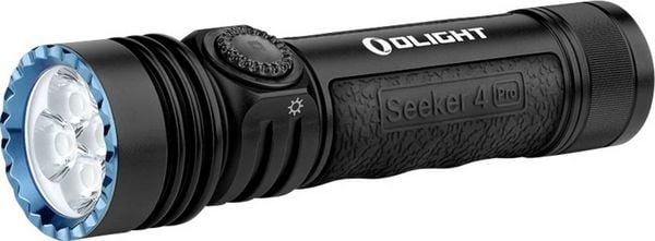 Produktbild: OLight Seeker 4 Pro (Matte Black) LED Taschenlampe 4600lm 205g