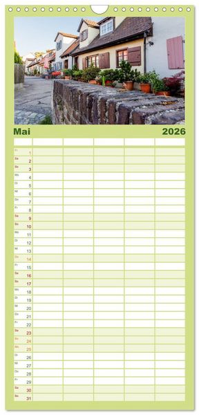 Produktbild: Familienplaner 2026 - Ulm einfach liebenswert mit 5 Spalten (Wandkalender, 21 x 45 cm) CALVENDO