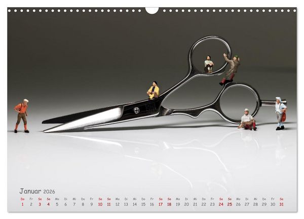 Produktbild: Hair-liche Zeiten (Wandkalender 2026 DIN A3 quer), CALVENDO Monatskalender