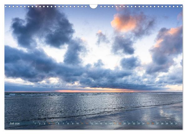 Produktbild: R&ouml;m&ouml; - Str&auml;nde und D&uuml;nen (Wandkalender 2026 DIN A3 quer), CALVENDO Monatskalender