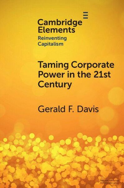Produktbild: Taming Corporate Power in the 21st Century