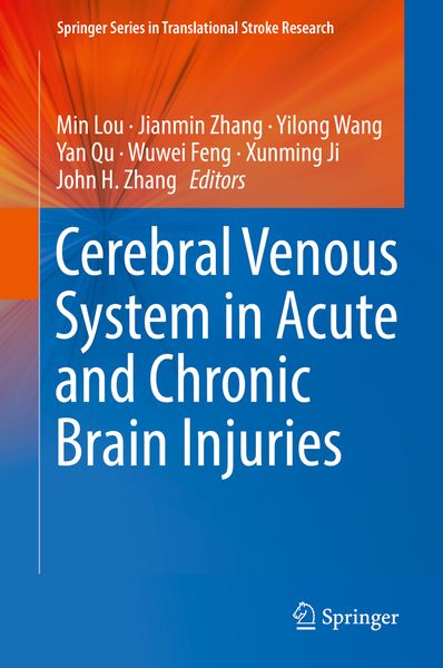 Produktbild: Cerebral Venous System in Acute and Chronic Brain Injuries