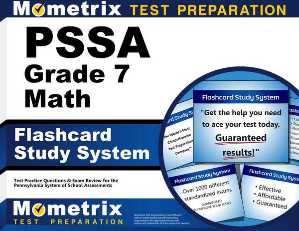 Produktbild: Pssa Grade 7 Mathematics Flashcard Study System