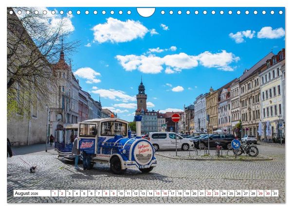 Produktbild: G&ouml;rlitz - Europas verborgene Sch&ouml;nheit an der Nei&szlig;e (Wandkalender 2026 DIN A4 quer), CALVENDO Monatskalender