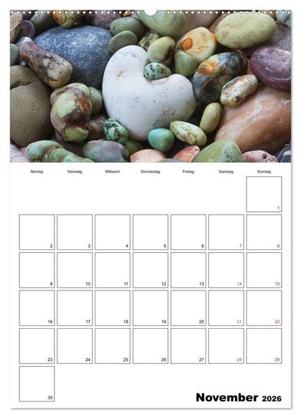 Produktbild: Ein herzliches Jahr (hochwertiger Premium Wandkalender 2026 DIN A2 hoch), Kunstdruck in Hochglanz