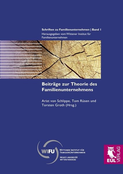 Produktbild: Beitr&auml;ge zur Theorie des Familienunternehmens