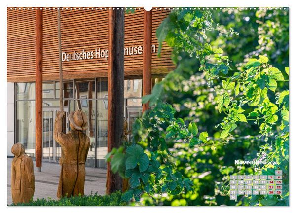 Produktbild: Hopfenland Holledau (hochwertiger Premium Wandkalender 2026 DIN A2 quer), Kunstdruck in Hochglanz