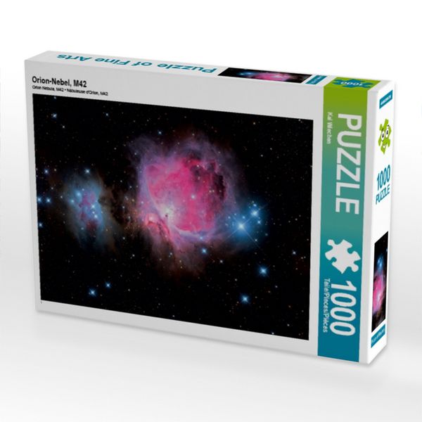 Produktbild: CALVENDO Puzzle Orion-Nebel, M42 | 1000 Teile Lege-Gr&ouml;&szlig;e 64x48cm Foto-Puzzle f&uuml;r gl&uuml;ckliche Stunden