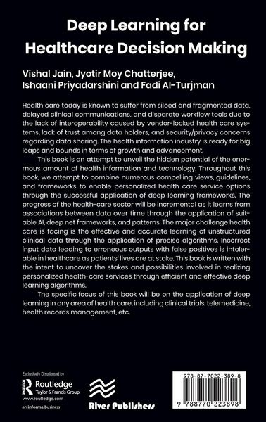 Produktbild: Deep Learning for Healthcare Decision Making