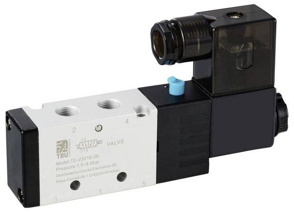 Produktbild: TRU COMPONENTS Magnetventil TC-12772456 TC-V3210-06G 1/8 1St.