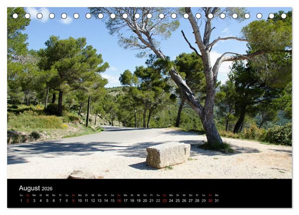 Produktbild: Faszination Mont Ventoux (Tischkalender 2026 DIN A5 quer), CALVENDO Monatskalender
