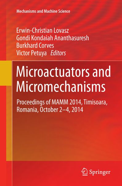Produktbild: Microactuators and Micromechanisms