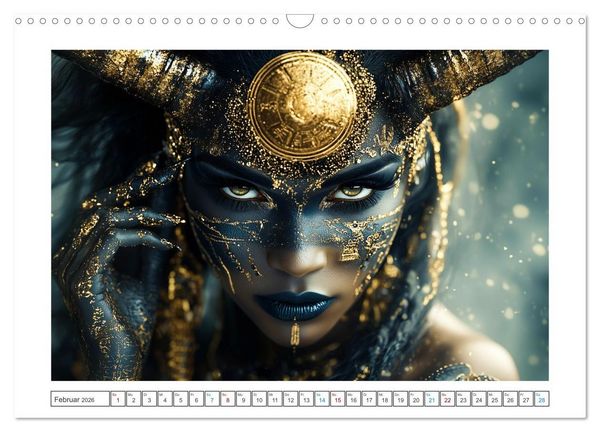 Produktbild: Die G&ouml;tter des Nils (Wandkalender 2026 DIN A3 quer), CALVENDO Monatskalender