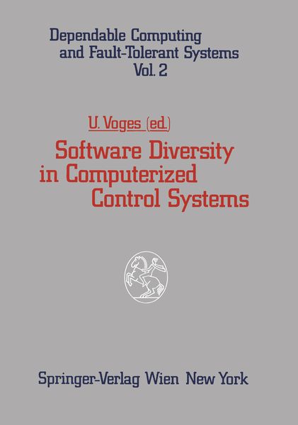 Produktbild: Software Diversity in Computerized Control Systems