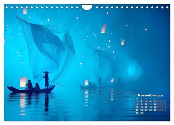 Produktbild: Aerospira (Wandkalender 2027 DIN A4 quer), CALVENDO Monatskalender