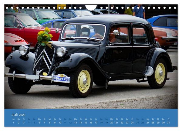 Produktbild: Citroen Traction Avant (Wandkalender 2026 DIN A4 quer), CALVENDO Monatskalender
