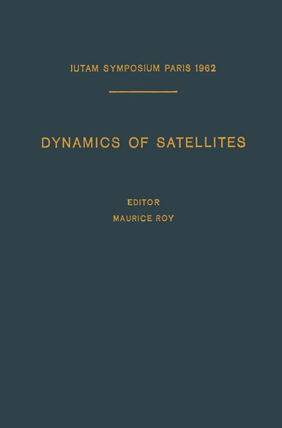 Produktbild: Dynamics of Satellites / Dynamique des Satellites