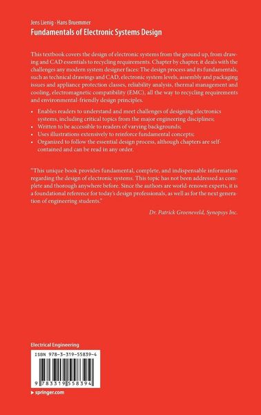 Produktbild: Fundamentals of Electronic Systems Design