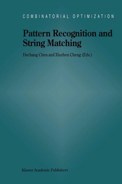 Produktbild: Pattern Recognition and String Matching