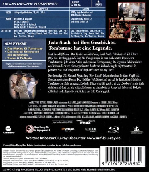 Produktbild: Tombstone [DC]