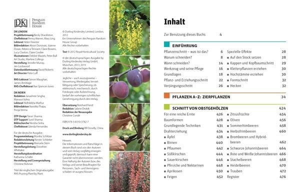 Produktbild: Gartenwissen Pflanzenschnitt