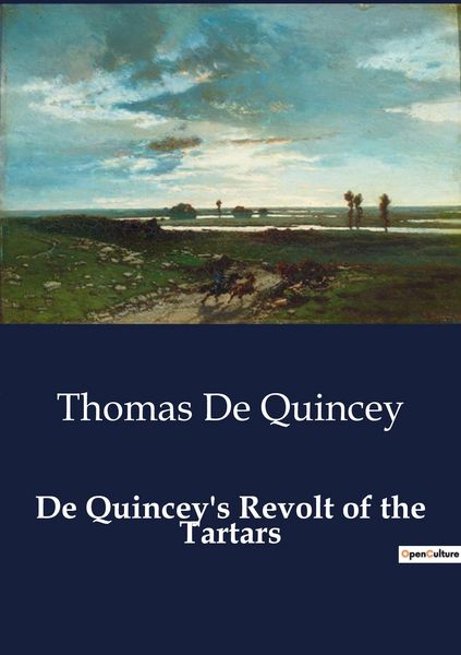 Produktbild: De Quincey's Revolt of the Tartars