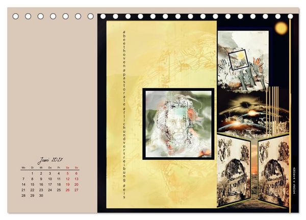 Produktbild: Beethoven - Pastorale im Aufbruch (Tischkalender 2027 DIN A5 quer), CALVENDO Monatskalender