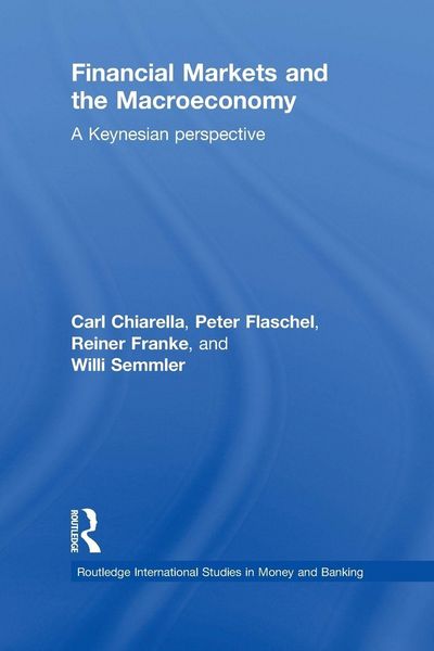 Produktbild: Financial Markets and the Macroeconomy