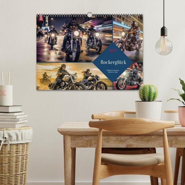 Produktbild: Rockergl&uuml;ck (Wandkalender 2027 DIN A3 quer), CALVENDO Monatskalender
