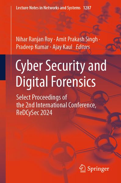 Produktbild: Cyber Security and Digital Forensics