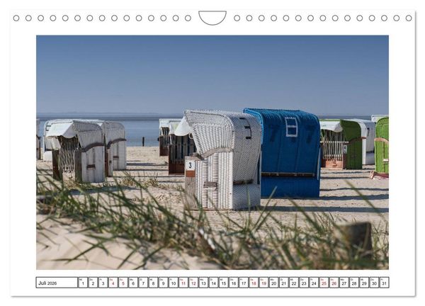 Produktbild: Verliebt in Norddeich (Wandkalender 2026 DIN A4 quer), CALVENDO Monatskalender