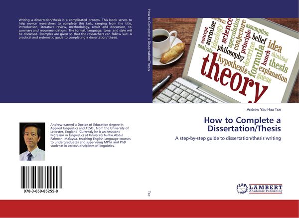 Produktbild: How to Complete a Dissertation/Thesis