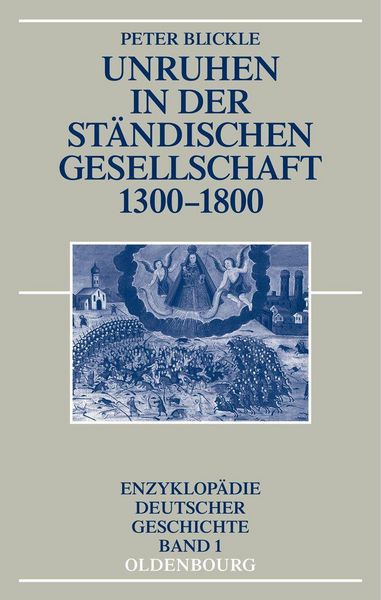 Produktbild: Unruhen in der st&auml;ndischen Gesellschaft 1300-1800