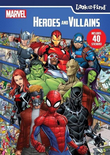 Produktbild: Marvel: Heroes and Villains Look and Find