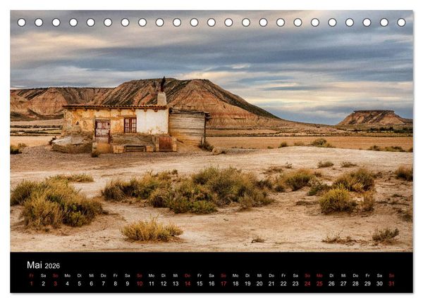 Produktbild: Wildes Nordspanien (Tischkalender 2026 DIN A5 quer), CALVENDO Monatskalender